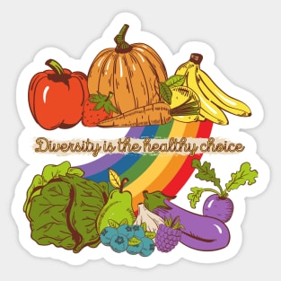 The Healthy Choice Sticker